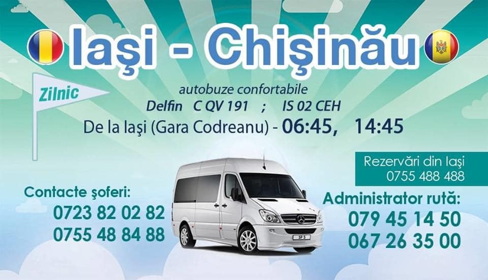 Transport Chisinau Iasi | Iasi Chisinau Galprim